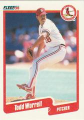 Todd Worrell #264 Baseball Cards 1990 Fleer Prices