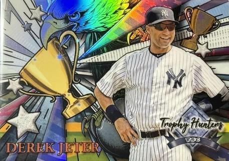 Derek Jeter #RL-1 Baseball Cards 2022 Stadium Club Chrome Trophy Hunters