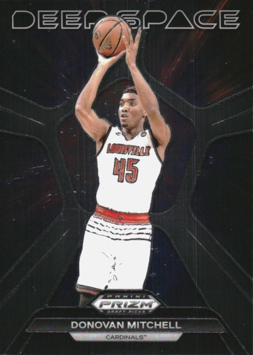 Donovan Mitchell #10 Basketball Cards 2024 Prizm Draft Picks Deep Space