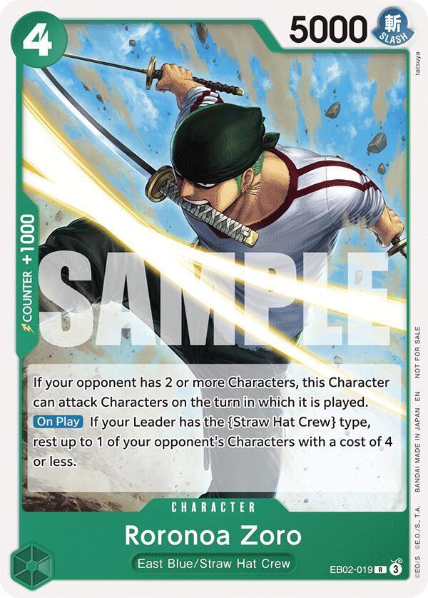 Roronoa Zoro [Tournament Pack Vol. 3] EB02-019 Prices | One Piece