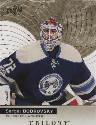 Sergei Bobrovsky #42 2017-18 Upper Deck Trilogy Hockey