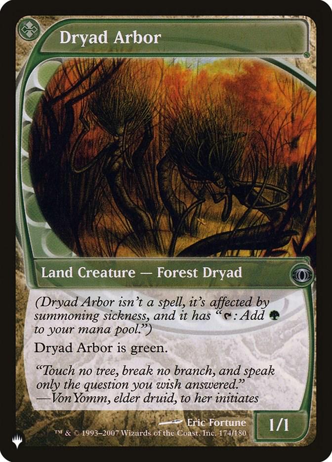 Dryad Arbor (Magic The List Reprints)