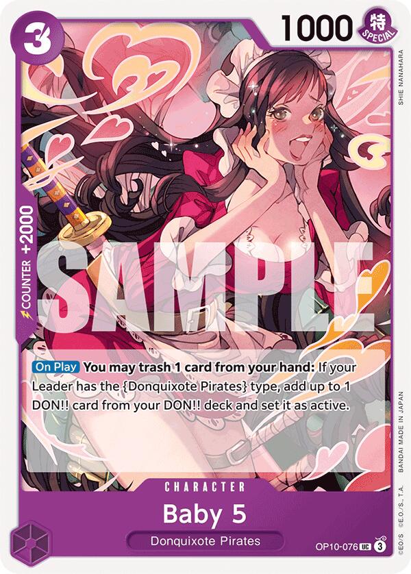 Baby 5 OP10-076 One Piece Royal Blood