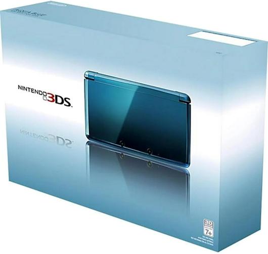 Nintendo 3DS Aqua Blue Cover Art