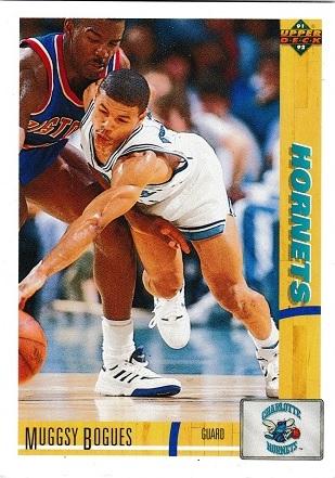 Muggsy Bogues #242 Basketball Cards 1991 Upper Deck