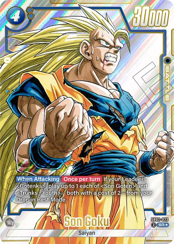 Son Goku [Alternate Art] SB02-023 Preise | Dragon Ball Fusion