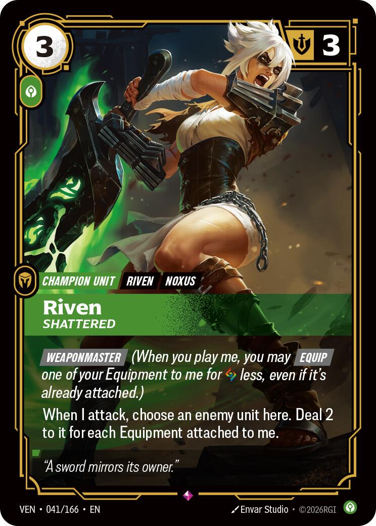 Riven, Shattered (Riftbound Vendetta)