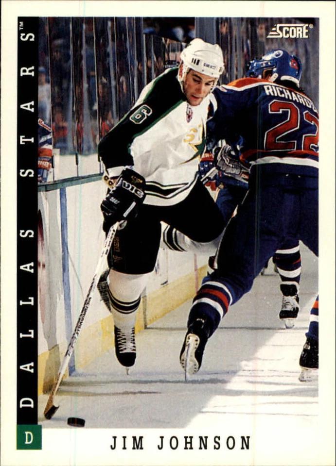 Jim Johnson #144 Hockey Cards 1993 Score