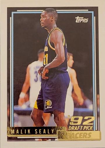 Malik Sealy #269 Basketball Cards 1993 Topps