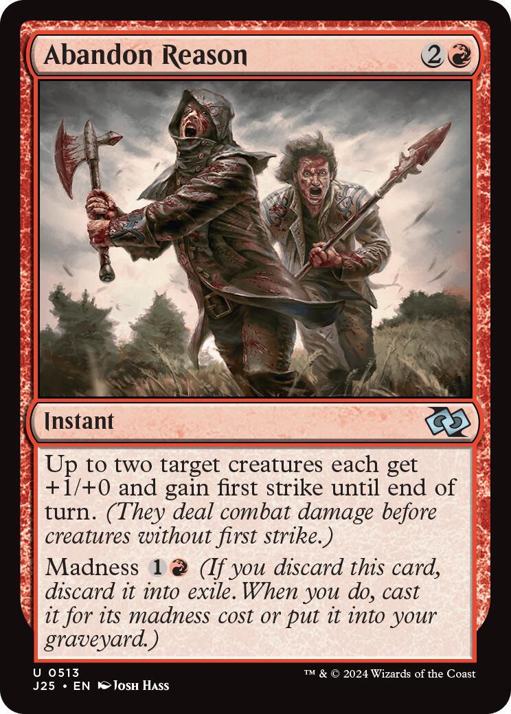 Abandon Reason (Magic Foundations Jumpstart)