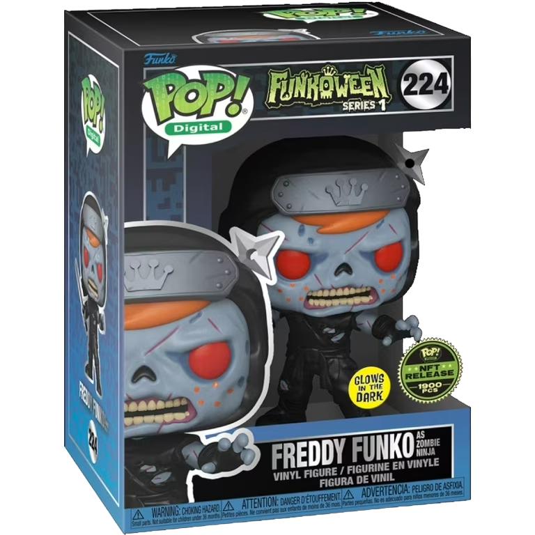 Freddy Funko as Zombie Ninja #224 Funko POP Digital