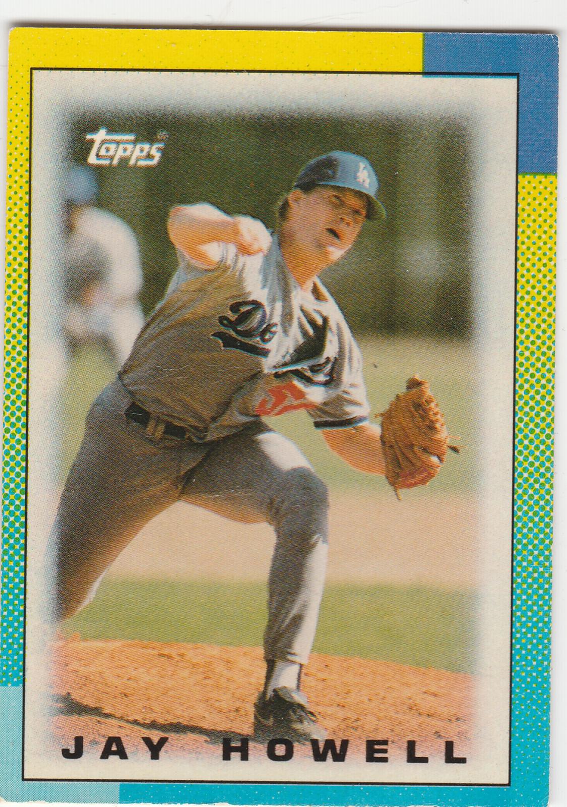 Jay Howell #59 Baseball Cards 1990 Topps Mini League Leaders