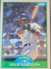 Willie Randolph #45 Baseball Cards 1989 Score Prices