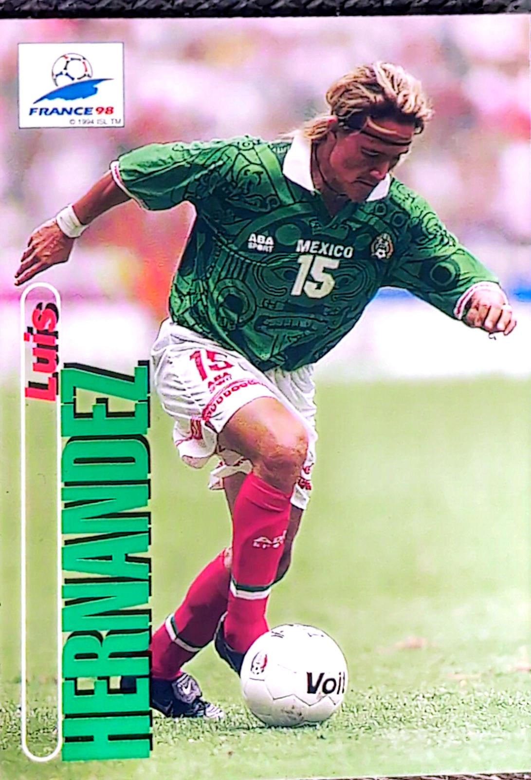 Luis Hernandez #82 Prices | 1998 Panini FIFA World Cup | Soccer Cards