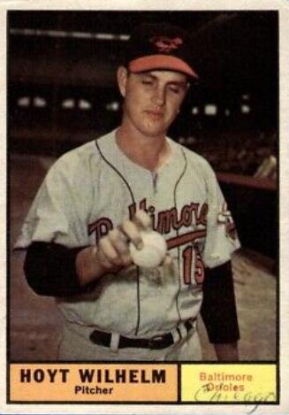 Hoyt Wilhelm #545 Baseball Cards 1961 Topps