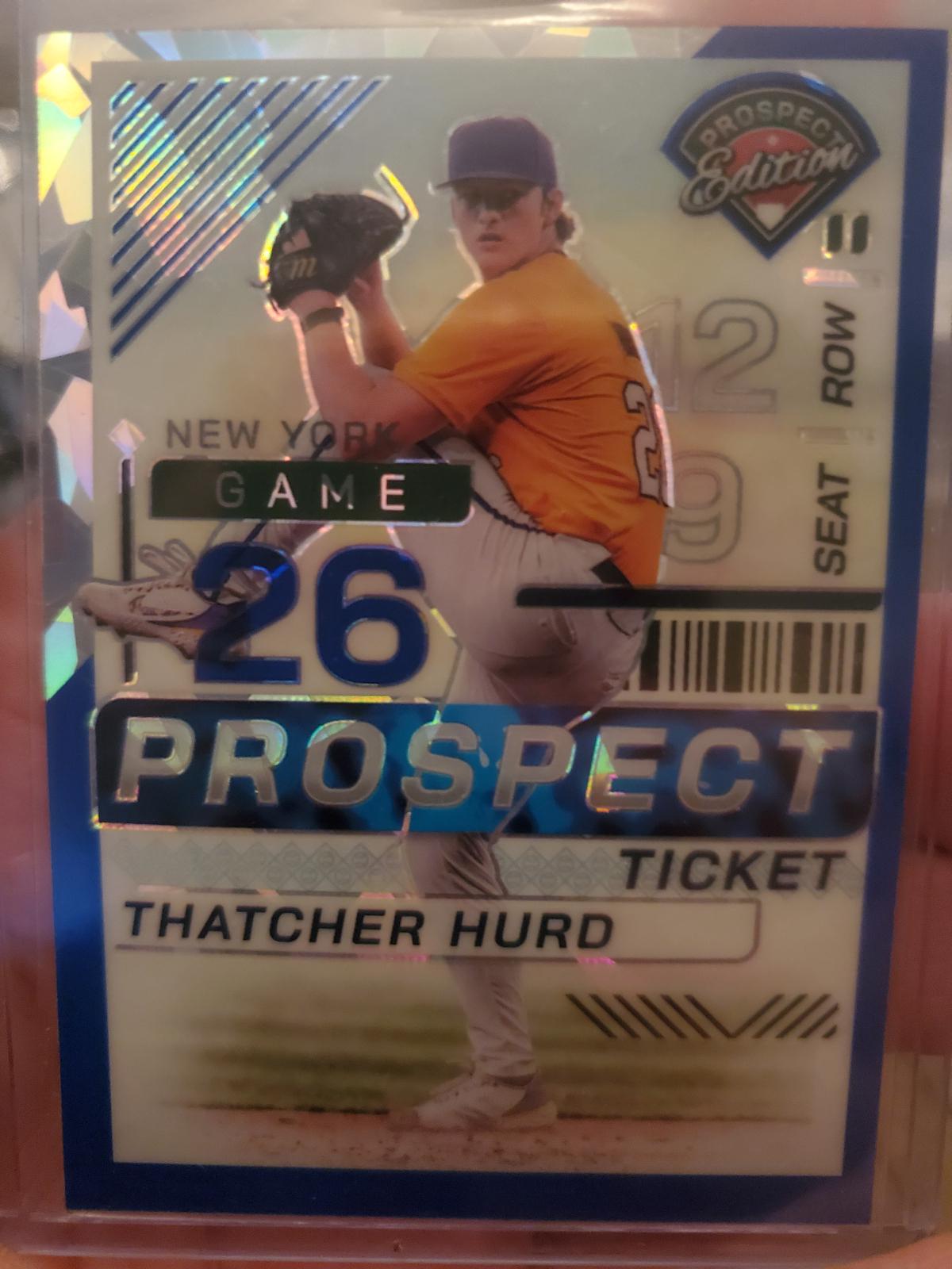 Thatcher Hurd [Blue Ice Ticket Holo] #183