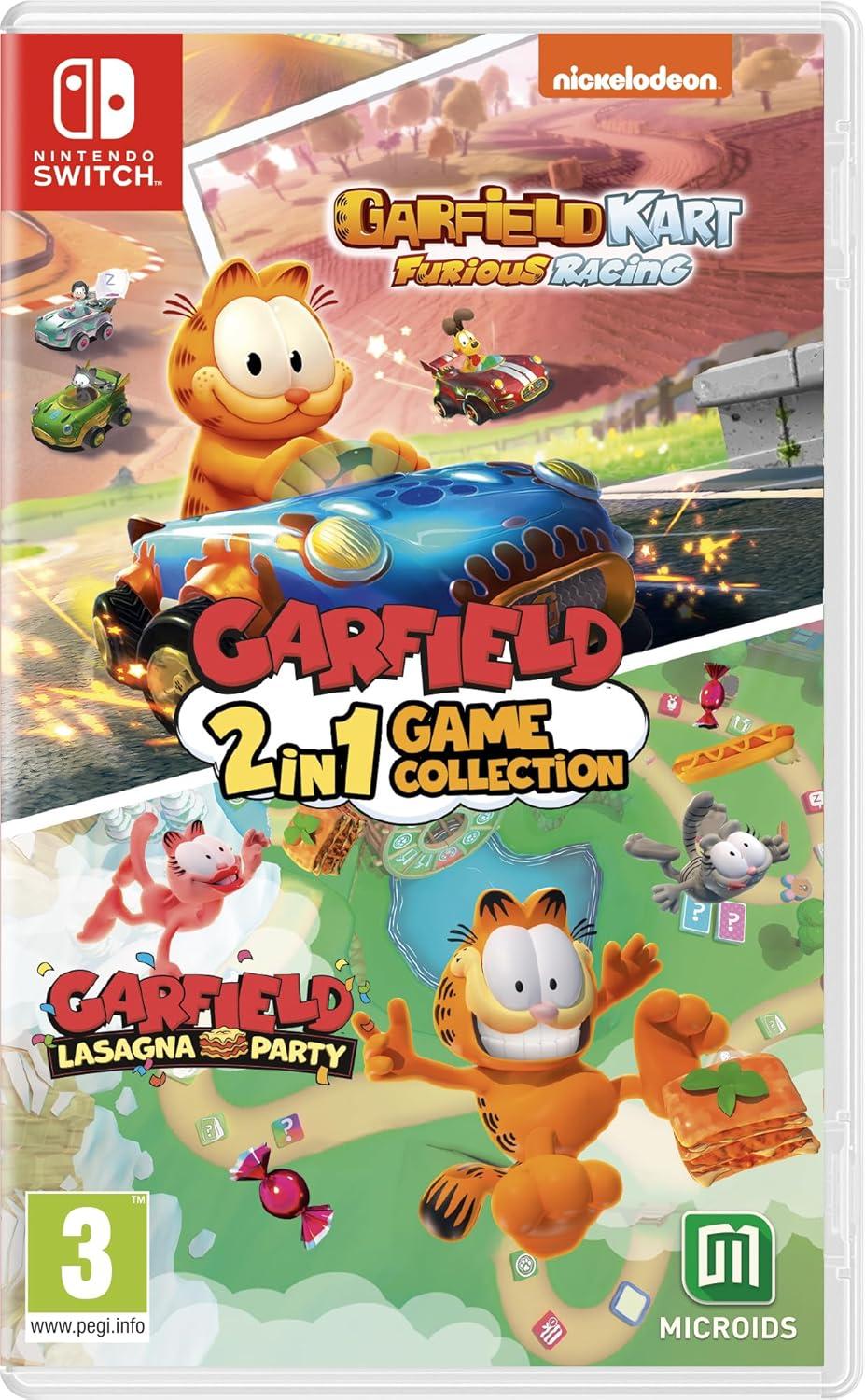 Garfield 2 In 1 Game Collection PAL Nintendo Switch