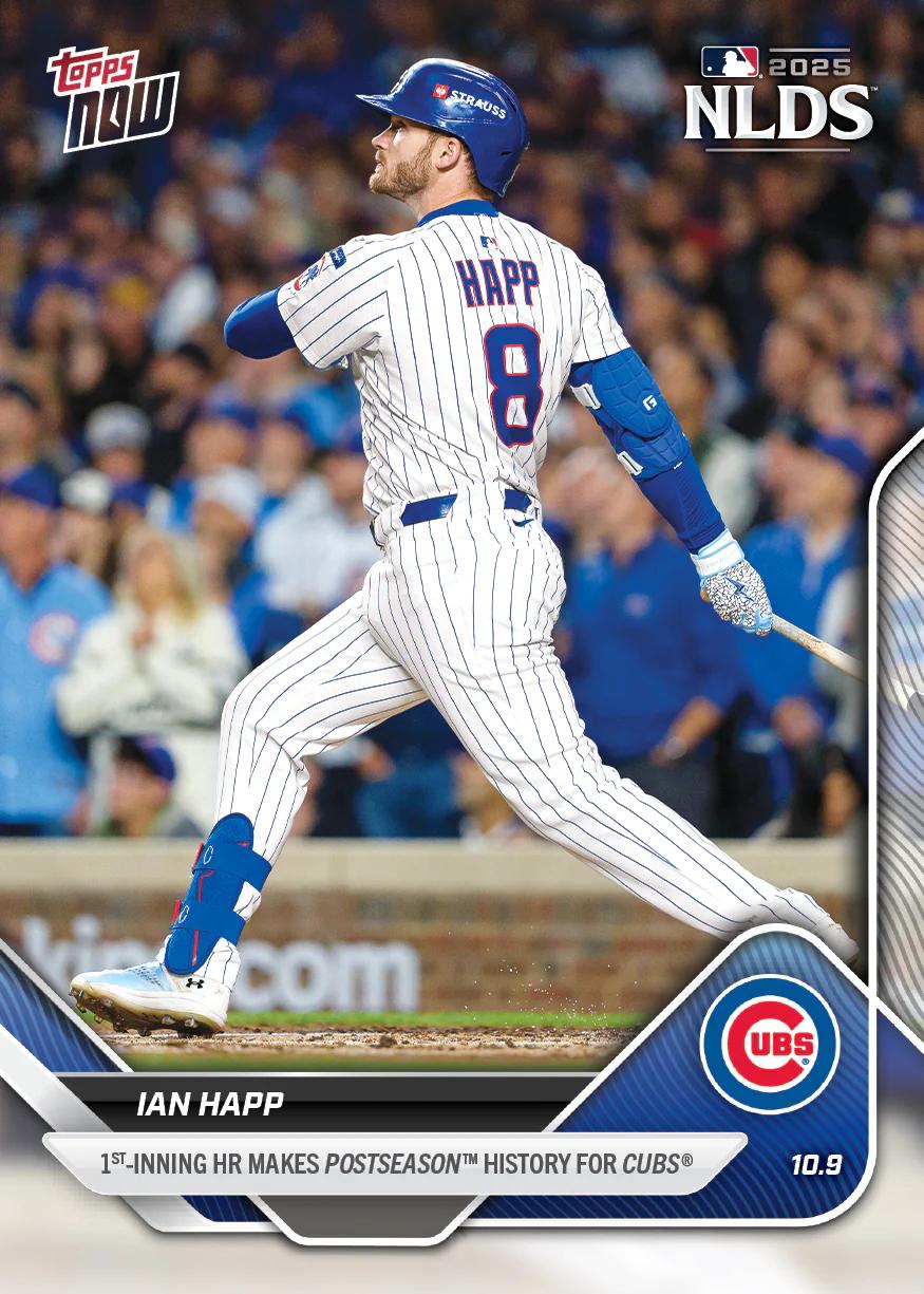 Ian Happ #848 2025 Topps Now Baseball
