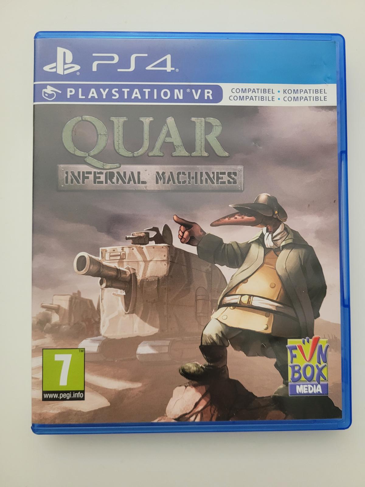Carátula de Quar infernal machines para PS4 (edición PAL España)