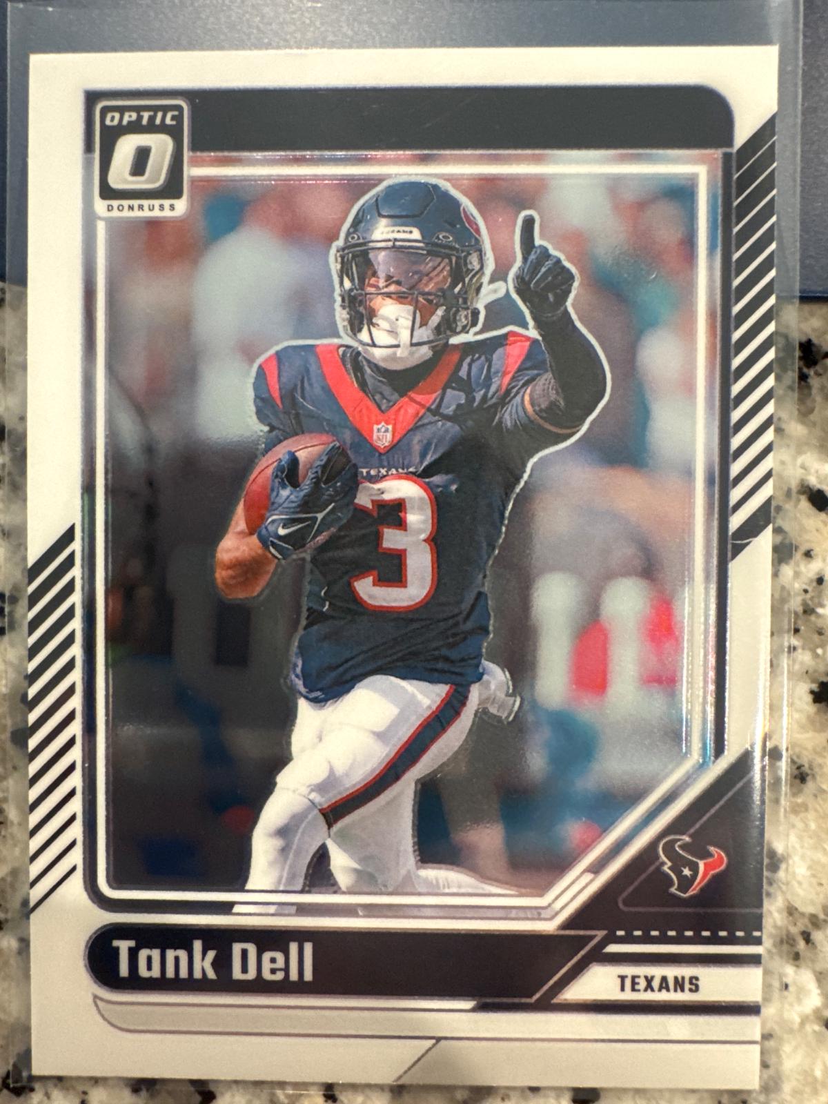 Tank Dell #79 Football Cards 2024 Panini Donruss Optic