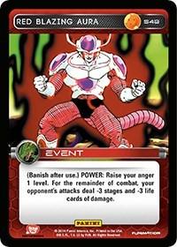 Red Blazing Aura S49 Dragon Ball Z Premier Set