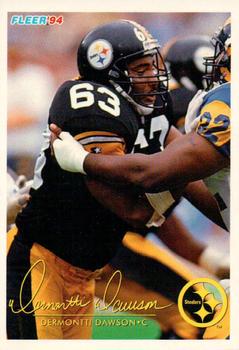 Dermontti Dawson #54 1994 Fleer Shell Fact Football