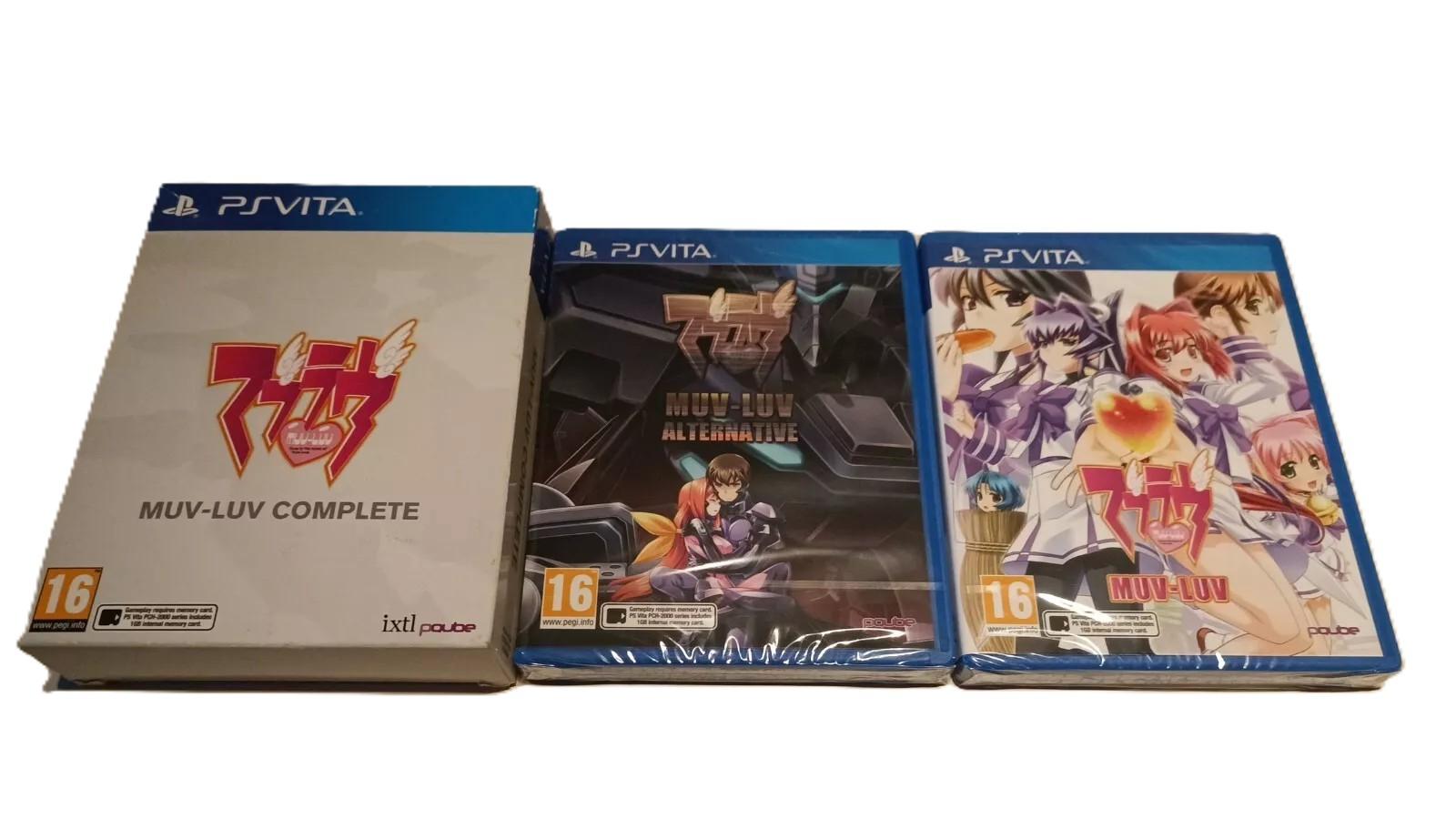 Muv Luv Complete Set PAL Playstation Vita