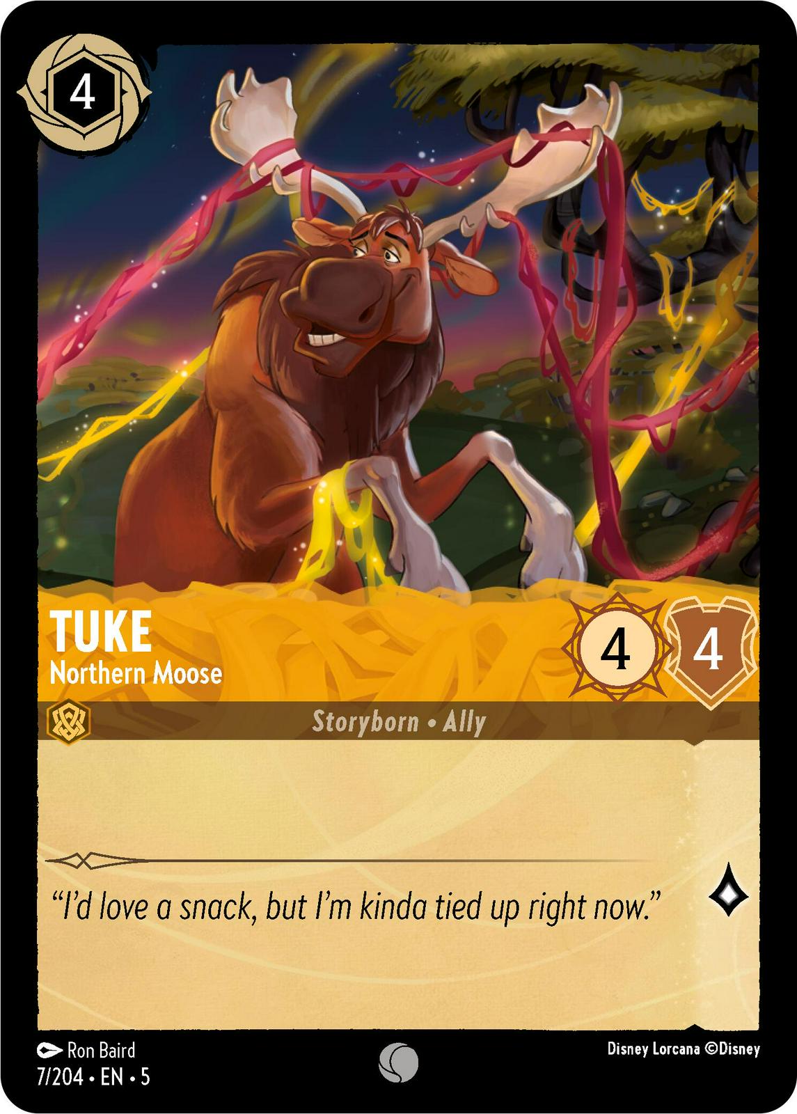 Tuke - Northern Moose #7 Lorcana Shimmering Skies