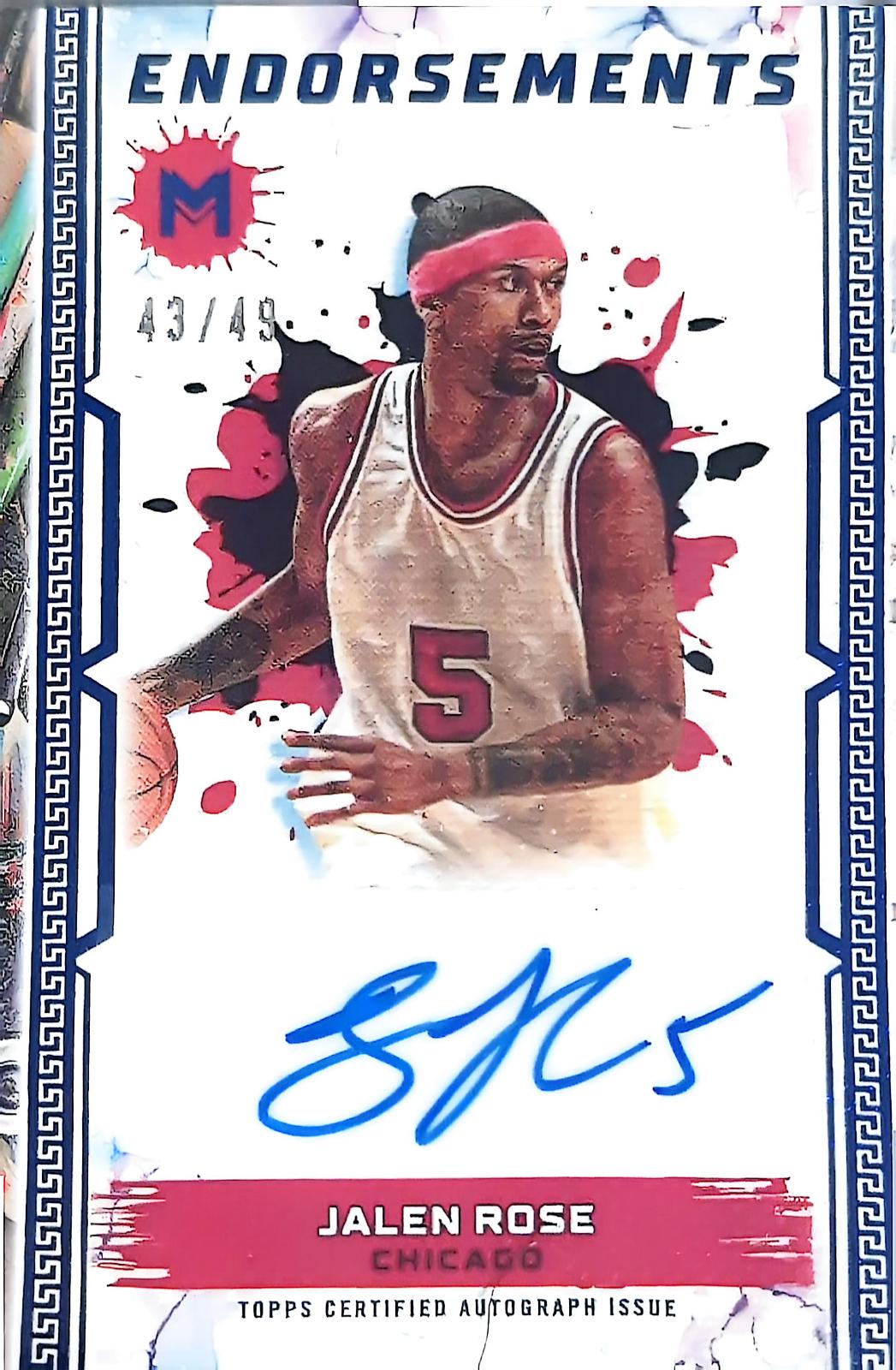 Jalen Rose [Ultramarine Blue] #ME-JR