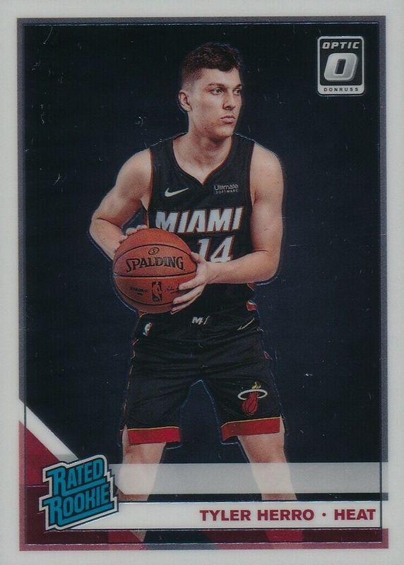 Tyler Herro #172 Basketball Cards 2019 Panini Donruss Optic