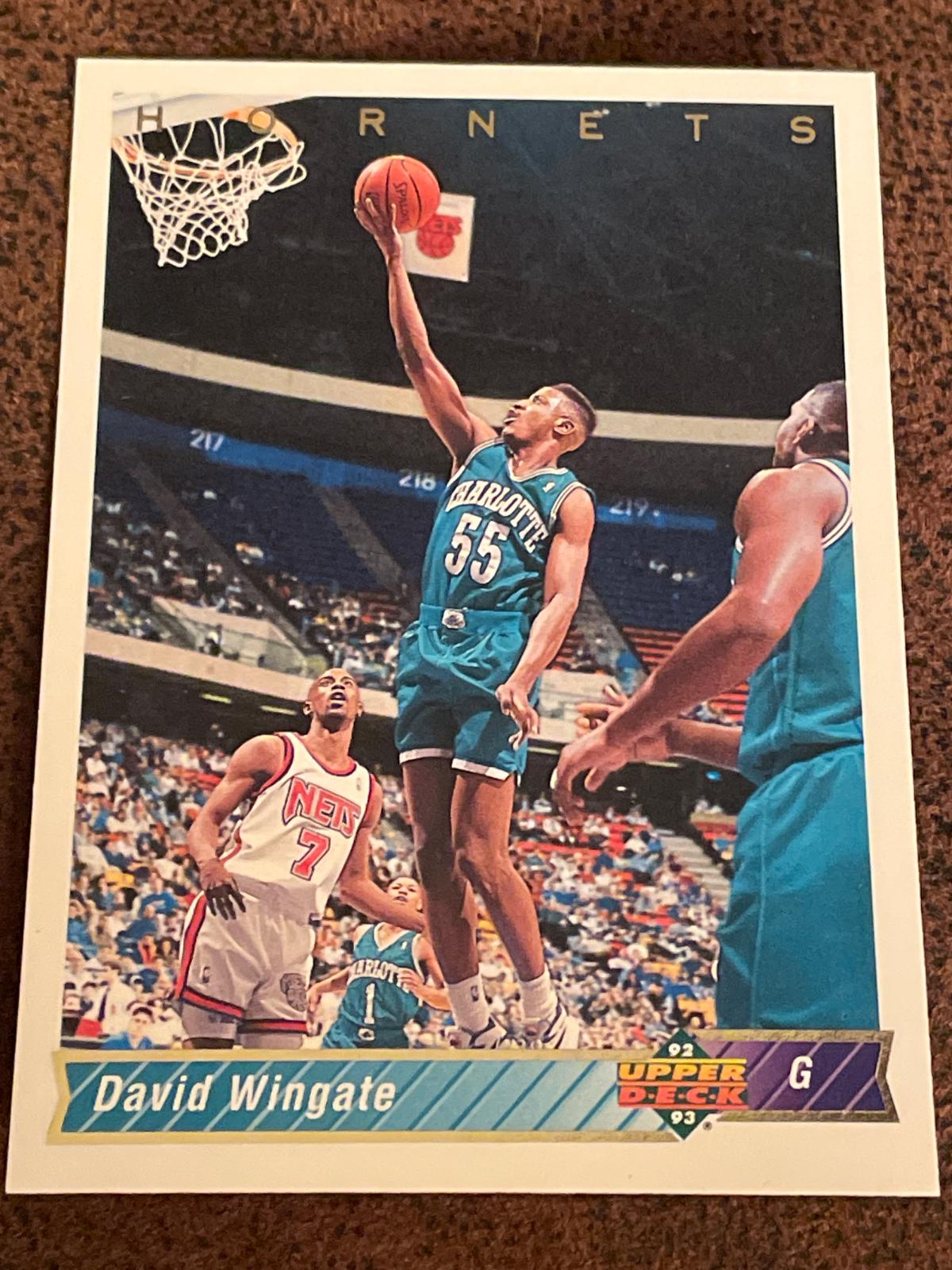 David Wingate #338 Basketball Cards 1992 Upper Deck
