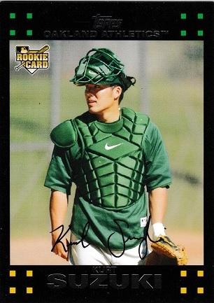 Kurt Suzuki #UH176 Baseball Cards 2007 Topps Update & Highlights