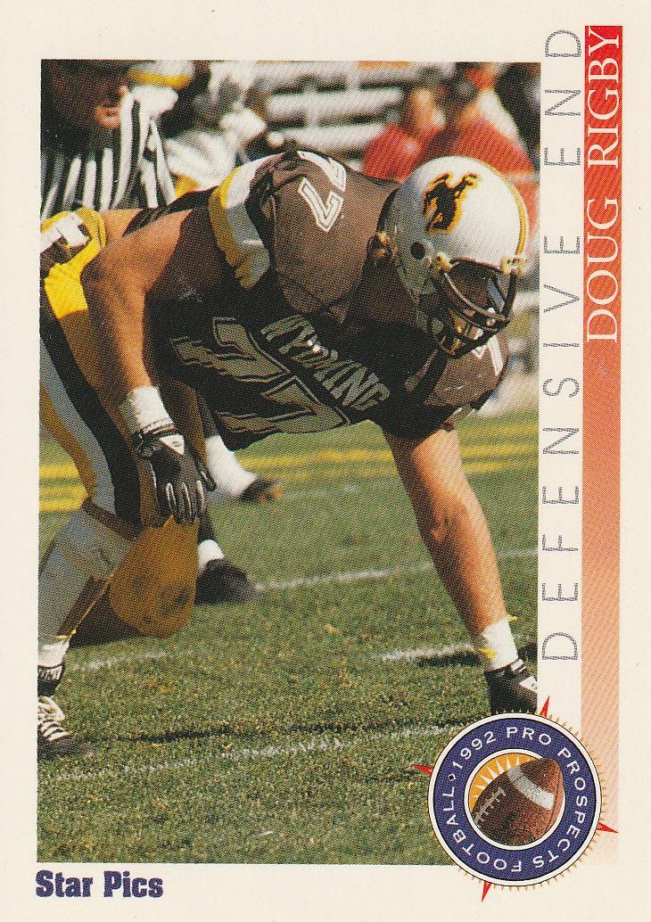 Doug Rigby #63 1992 Star Pics Football