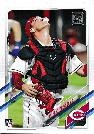 Tyler Stephenson #153 Baseball Cards 2021 Topps