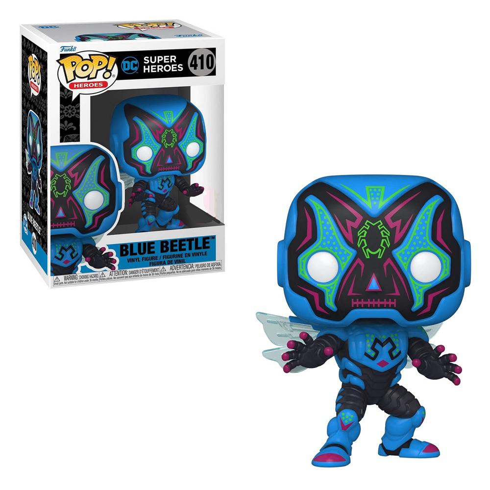 Blue Beetle Dia de los DC #410 Funko POP Heroes