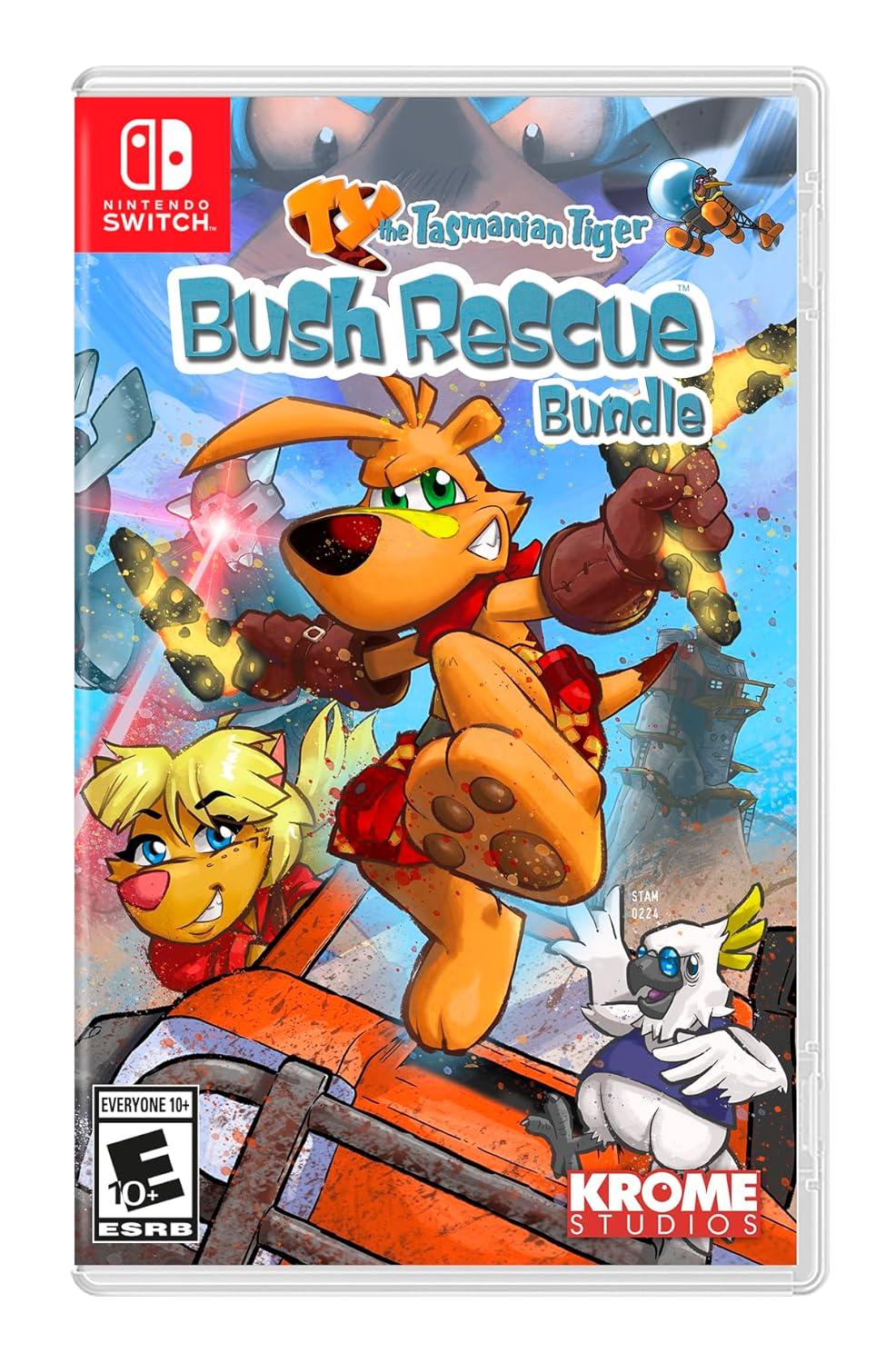 TY The Tasmanian Tiger HD: Bush Rescue Bundle Nintendo Switch