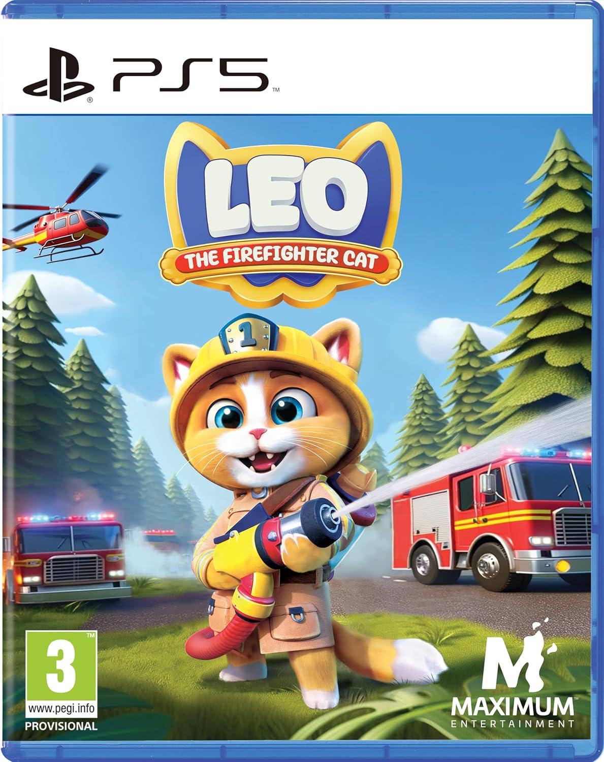 Leo The Firefighter Cat PAL Playstation 5