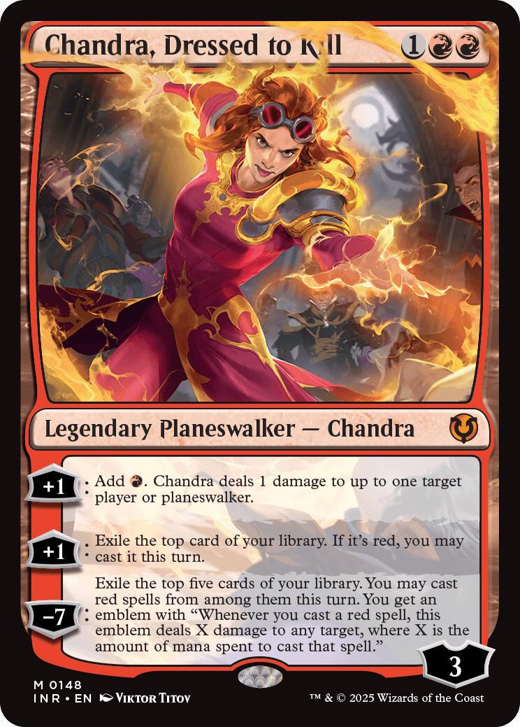 Chandra, Dressed to Kill #148 Magic Innistrad Remastered