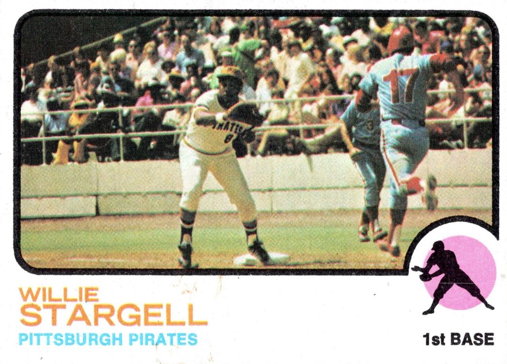 Willie Stargell #370 Baseball Cards 1973 Topps