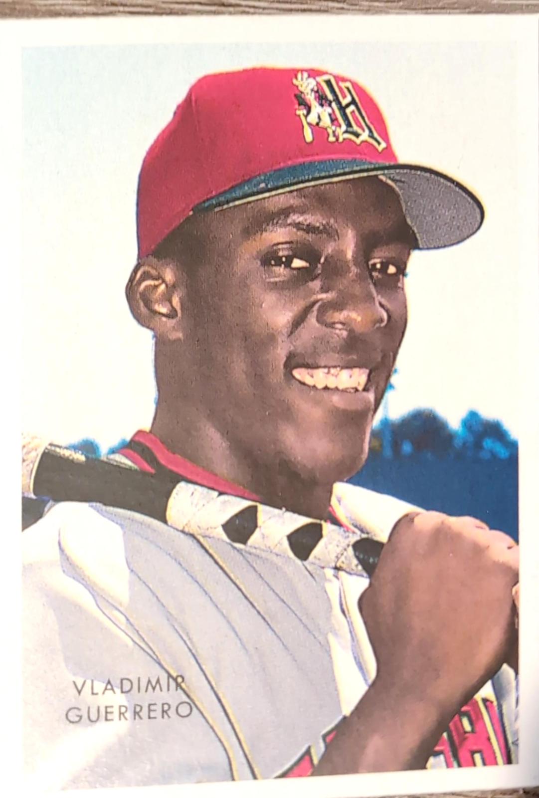 Vladimir Guerrero #RPA-2 Baseball Cards 2022 Topps Heritage Minor League 1953 Reprint