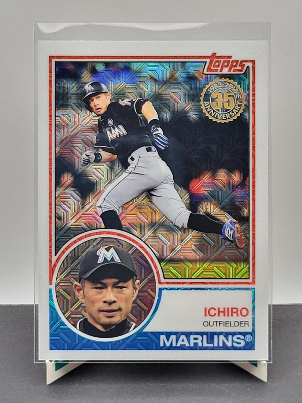 Ichiro #3 Baseball Cards 2018 Topps Silver Pack 1983 Chrome Promo