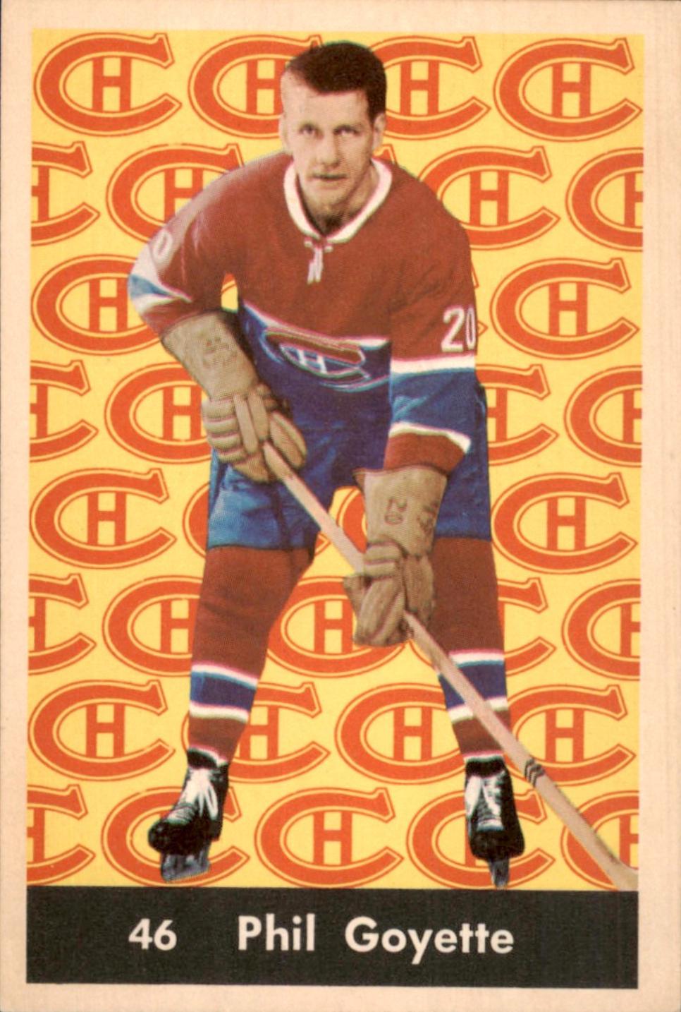 Phil Goyette #46 1961 Parkhurst Hockey