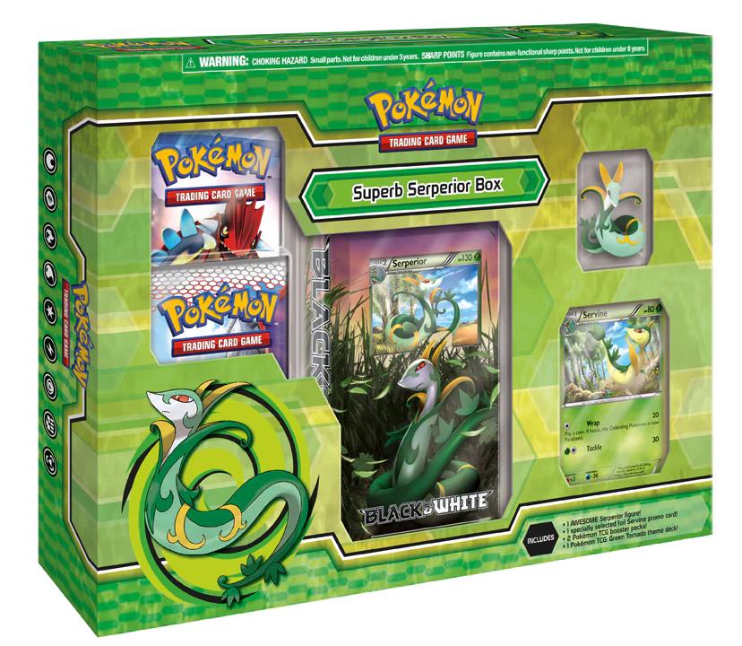 Superb Serperior Box Pokemon Black & White
