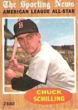 1962 Chuck Schilling [All Star] #467