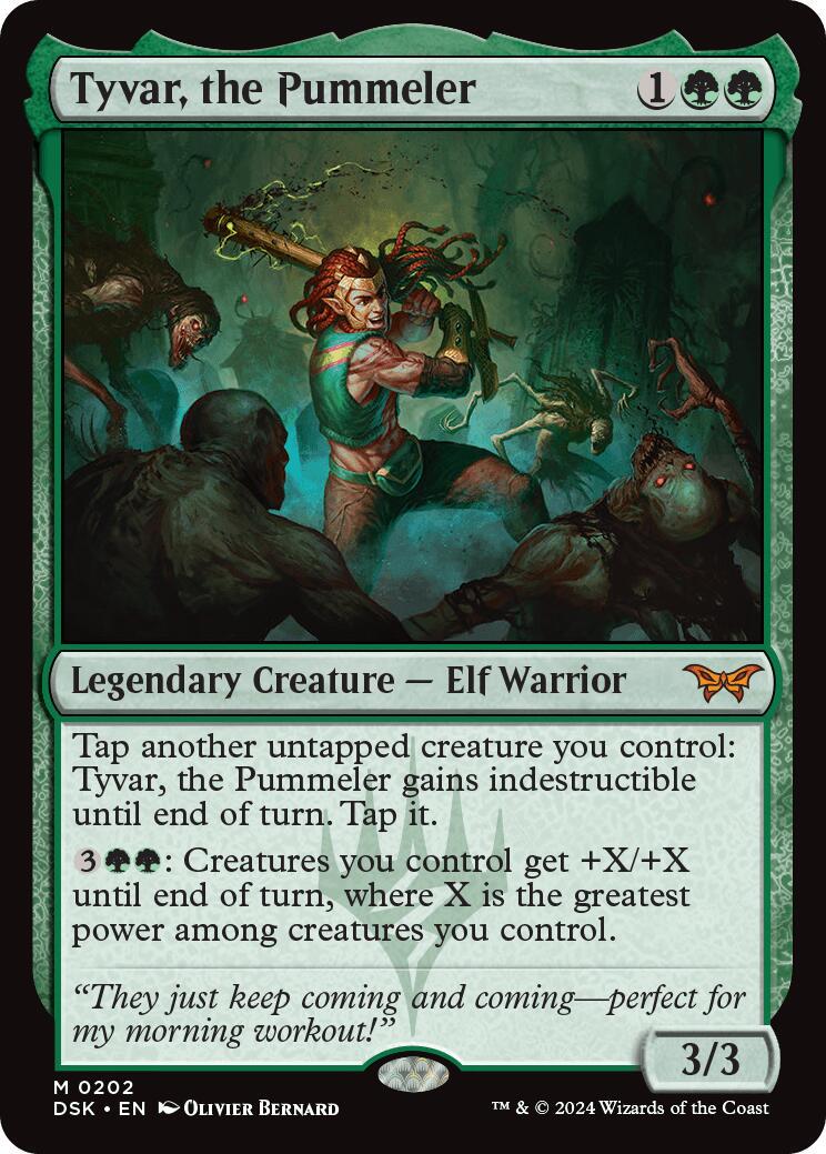 Tyvar, the Pummeler (Magic Duskmourn: House of Horror)