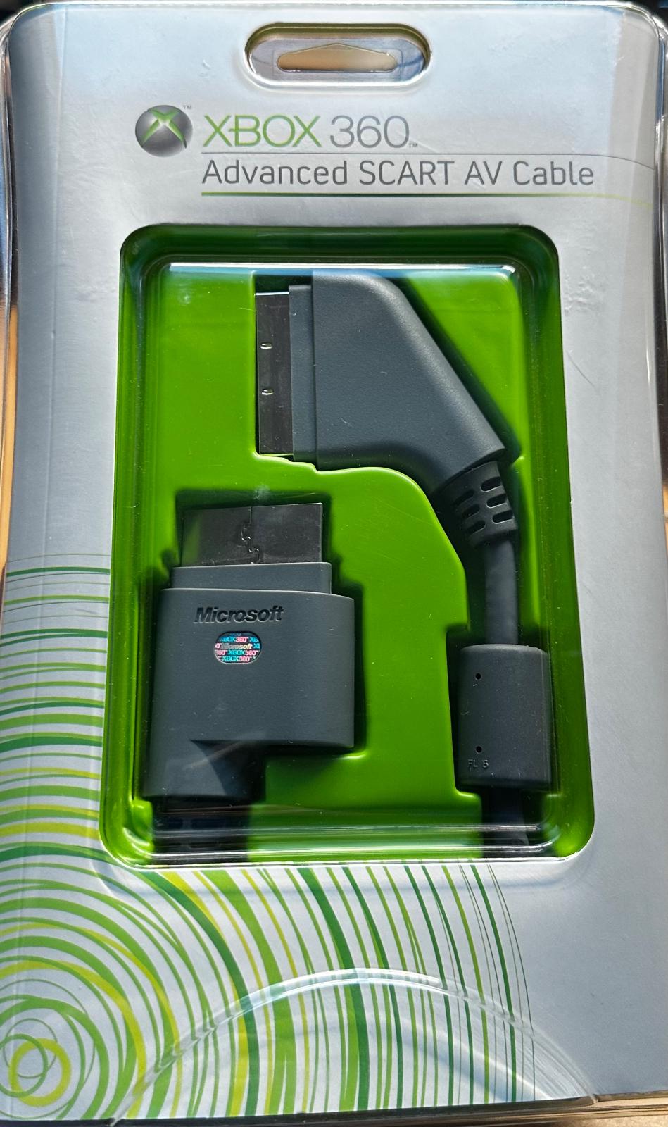 Advanced SCART AV Cable PAL Xbox 360