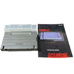 CARTRIDGE AND MANUAL | Cleaning Kit Super Nintendo