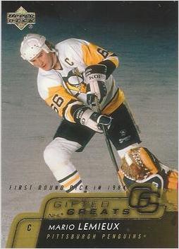 Mario Lemieux #GG13 2002-03 Upper Deck Hockey Gifted Greats