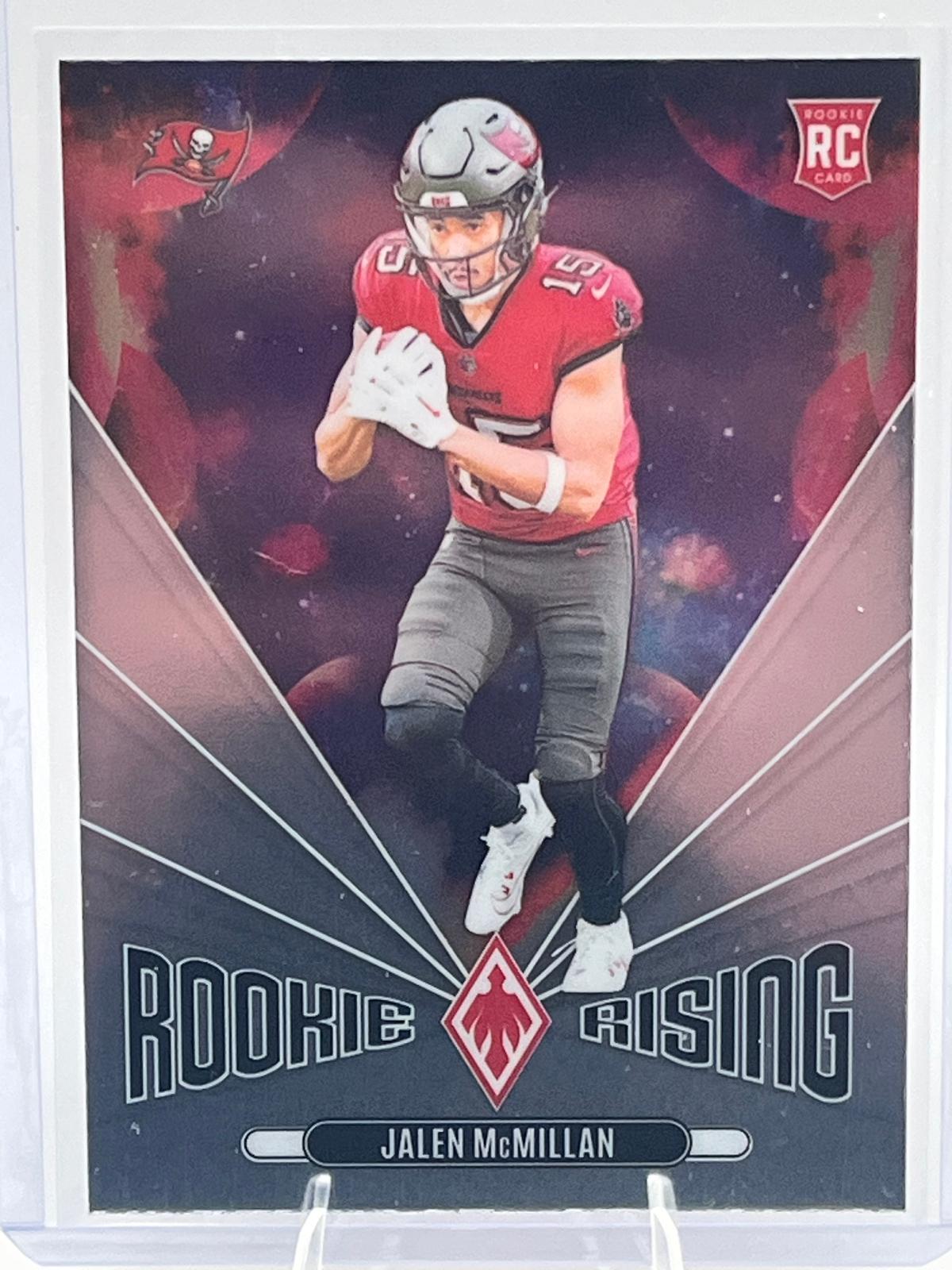 Jalen McMillan #RR-JMN Football Cards 2024 Panini Phoenix Rookie Rising