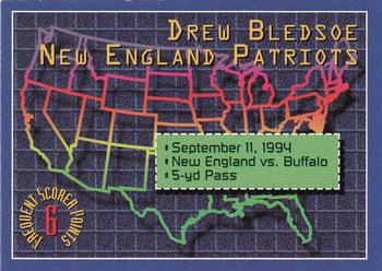 Drew Bledsoe #3 1994 Stadium Club Football Frequent Scorer Points